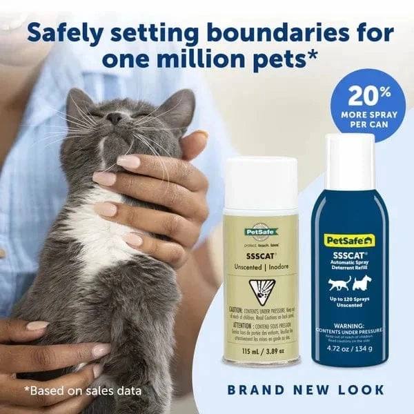 PetSafe SSSCAT Spray Pet Deterrent Refill Can
