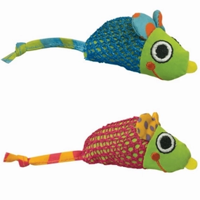 Petstages Hound Catnip Chew Mice Toy for Cats