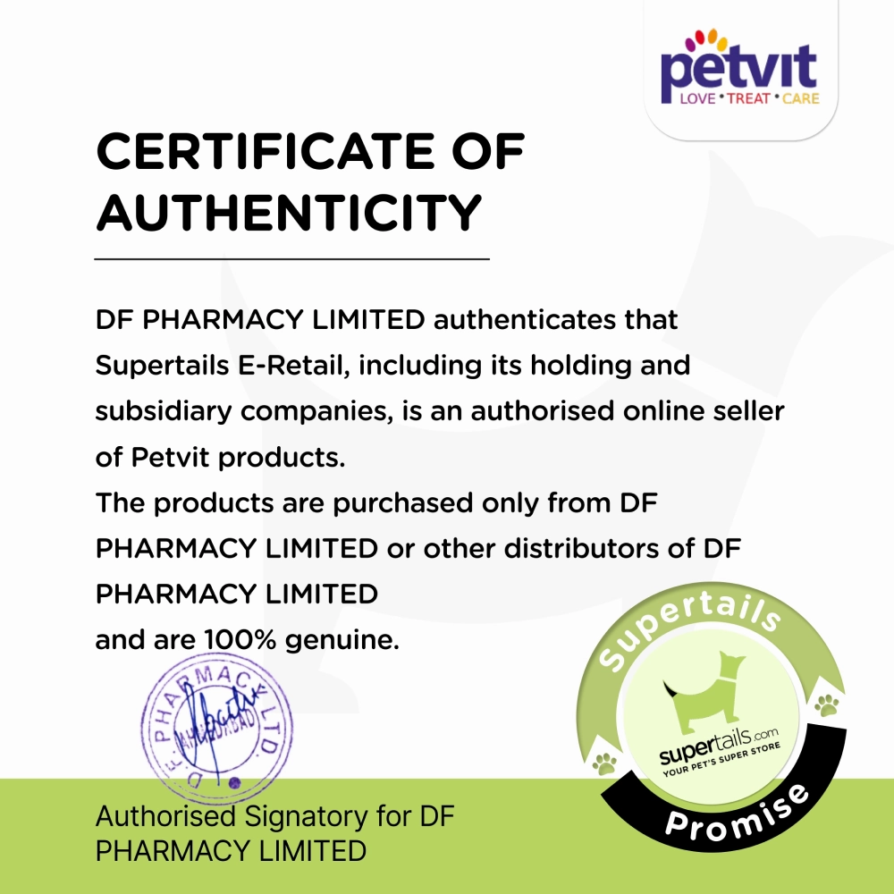 Petvit Calming & Anxiety Powder to Reduce Stress, Aggression & Anxiety for Dogs and Cats