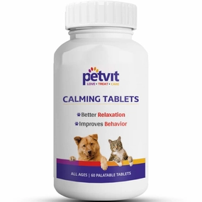 Petvit Calming Tablets for Dogs and Cats