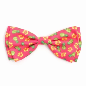 Pineapples Dog Bow Tie dog collar accessory,collar decor