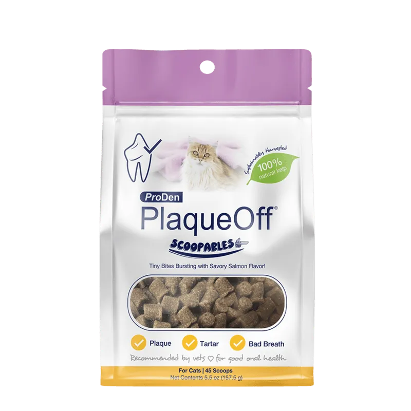 Plaque off Scoopables for Cats 5.5oz Bag Cat adult cat food, best cat food for adults