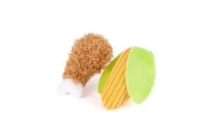 P.L.A.Y. Feline Frenzy Cat Toy Purrfect Picnic Set of 2 Toy for Cats catnip toys, feather wand toy