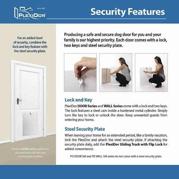 PlexiDor Wall Mount Performance Pet Doors