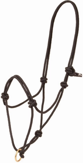 Poly Rope Halter with Brass Plated Lead Ring bird pet,aviary product