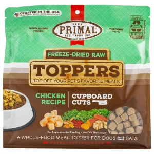 Primal Cupboard Cuts Chicken Dog Food Topper organic cat food, holistic cat food