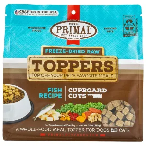 Primal Cupboard Cuts Fish Dog Food Topper organic cat food, holistic cat food