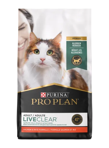 Pro Plan LiveClear Cat Salmon & Rice dry cat food, cat kibble