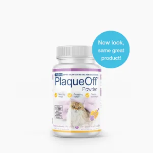 Proden PlaqueOff Dental Powder Supplement for Cats cat dental care, cat toothpaste