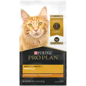 ProPlan Cat Prime Plus Senior Chicken & Rice adult cat food, best cat food for adults