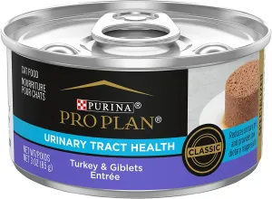 ProPlan Cat Urinary Health Turkey & Giblets Entree 3oz adult cat food, best cat food for adults