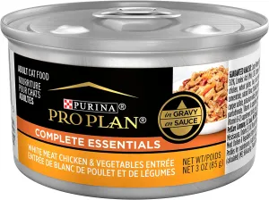 ProPlan Cat Whitemeat Chicken & Vegtables 3oz dry cat food, cat kibble