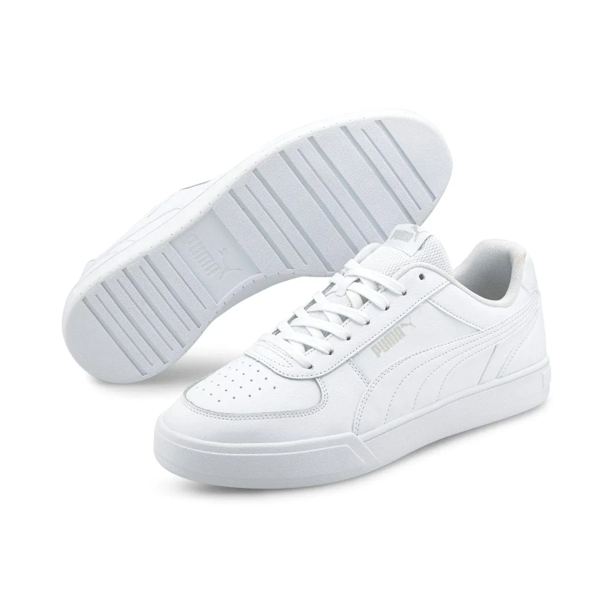 PUMA MEN'S CAVEN TRIPLE WHITE SHOE Cothing_Mens-Puma