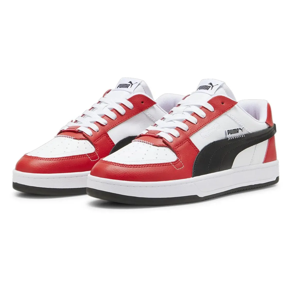 PUMA MEN'S CAVEN VTG 2.0 RED/WHITE/BLACK SHOES Cothing_Mens-Puma