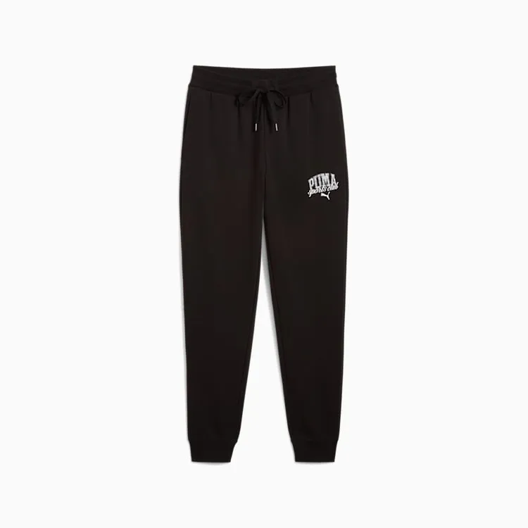 PUMA MEN'S CLASS FRENCH TERRY BLACK SWEATPANTS Cothing_Mens-Puma