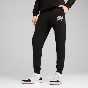 PUMA MEN'S CLASS FRENCH TERRY BLACK SWEATPANTS Cothing_Mens-Puma