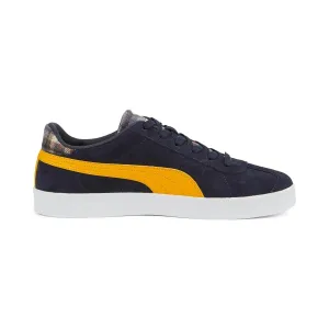 PUMA MEN'S CLUB NAVY/YELLOW PLAID SHOE Cothing_Mens-Puma