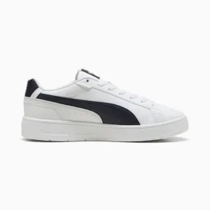 PUMA MEN'S COURT CLASSICO WHITE/BLACK SNEAKER SHOES Cothing_Mens-Puma