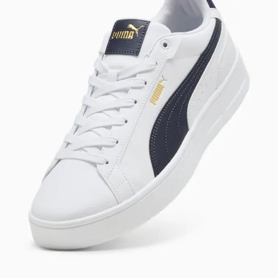 PUMA MEN'S COURT CLASSICO WHITE/BLACK SNEAKER SHOES Cothing_Mens-Puma