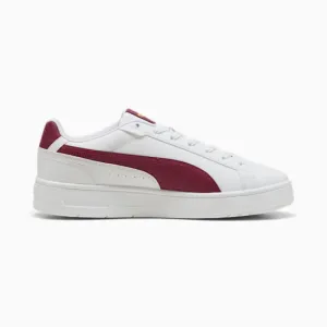 PUMA MEN'S COURT CLASSICO WHITE/RED SNEAKER SHOES Cothing_Mens-Puma