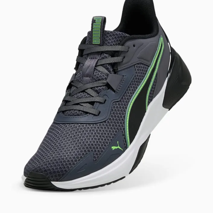 PUMA MEN'S DISPERSE XT 4 GREY/GREEN TRAINING SHOES Cothing_Mens-Puma