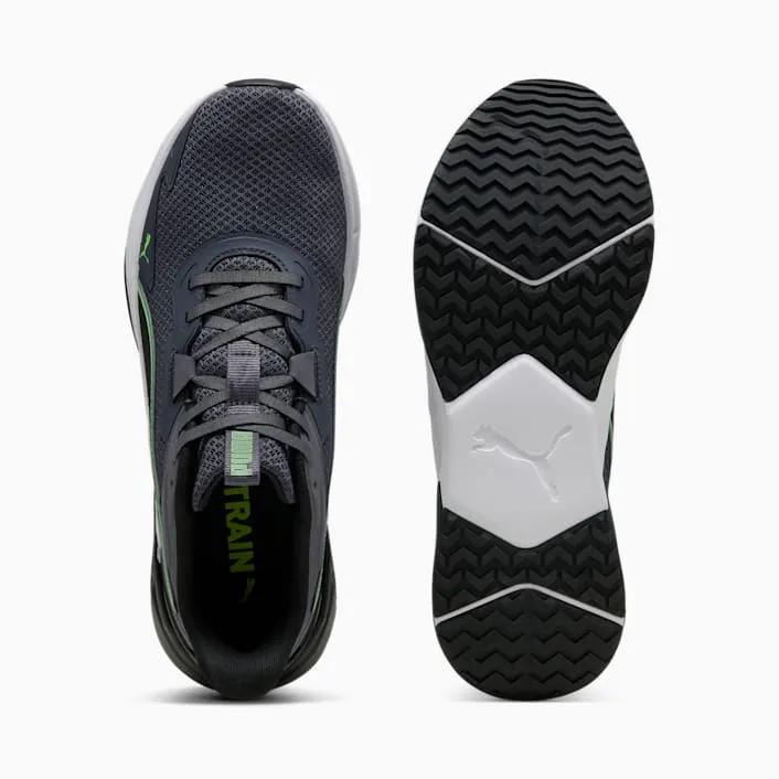 PUMA MEN'S DISPERSE XT 4 GREY/GREEN TRAINING SHOES Cothing_Mens-Puma