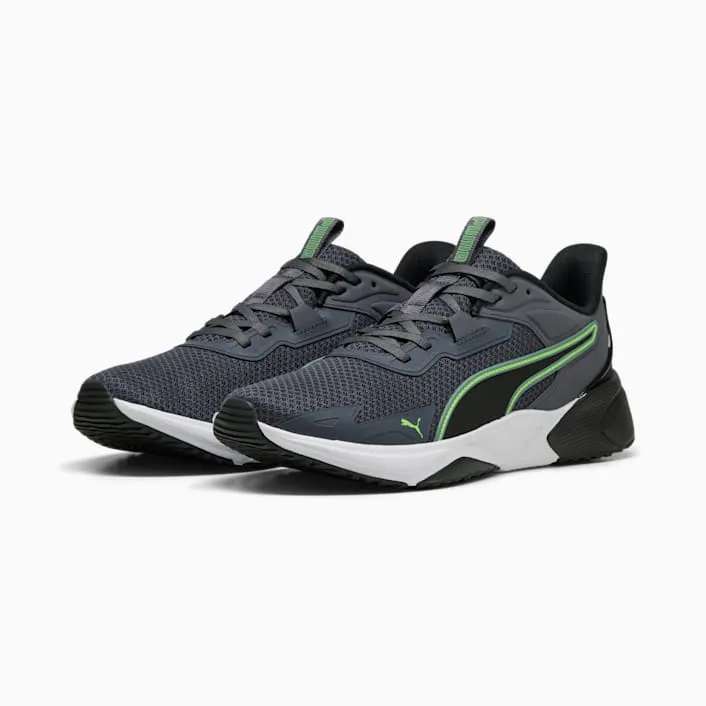 PUMA MEN'S DISPERSE XT 4 GREY/GREEN TRAINING SHOES Cothing_Mens-Puma