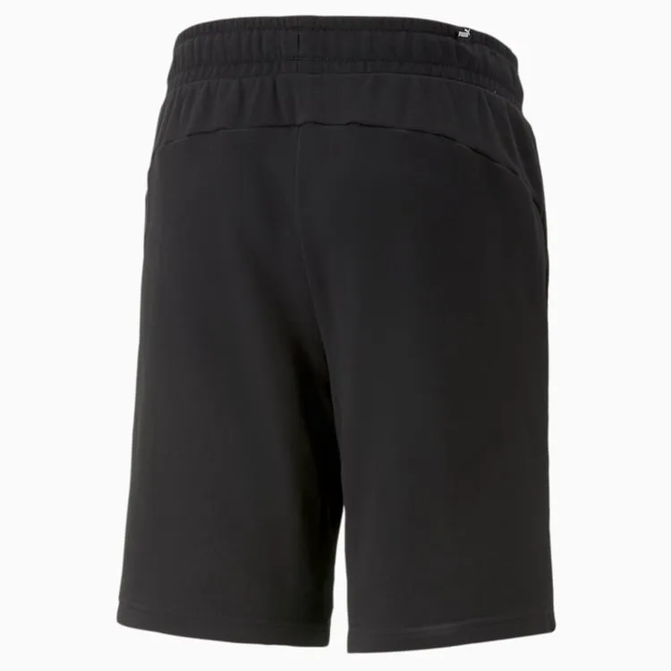 PUMA MEN'S ESSENTIALS 2TONE BLACK SHORT Cothing_Mens-Puma