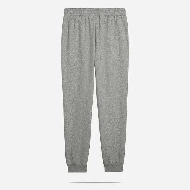 PUMA MEN'S ESSENTIALS LOGO FLEECE GREY SWEATPANT Cothing_Mens-Puma
