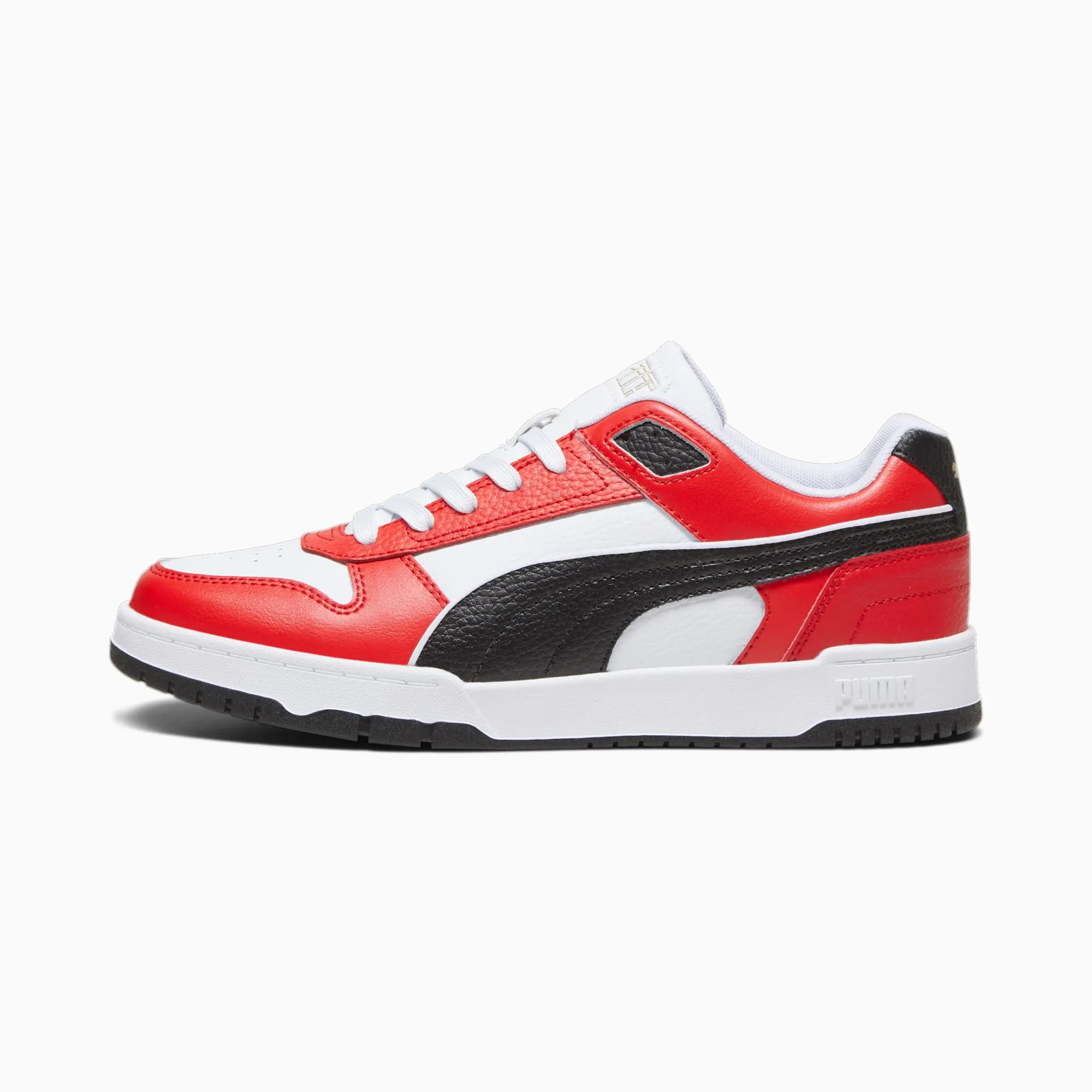 PUMA MEN'S GAME LOW RED/BLACK SHOES Cothing_Mens-Puma