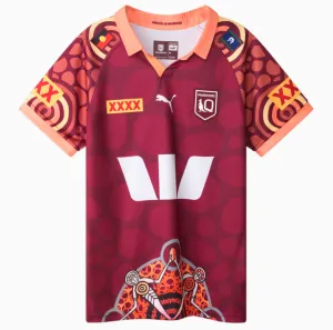 PUMA MEN'S QLD MAROONS INDIGENOUS JERSEY Cothing_Mens-Puma