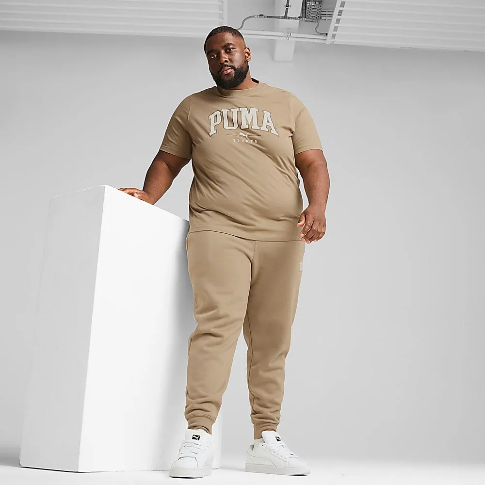 PUMA MEN'S SQUAD BIG LOGO OAK TEE Cothing_Mens-Puma