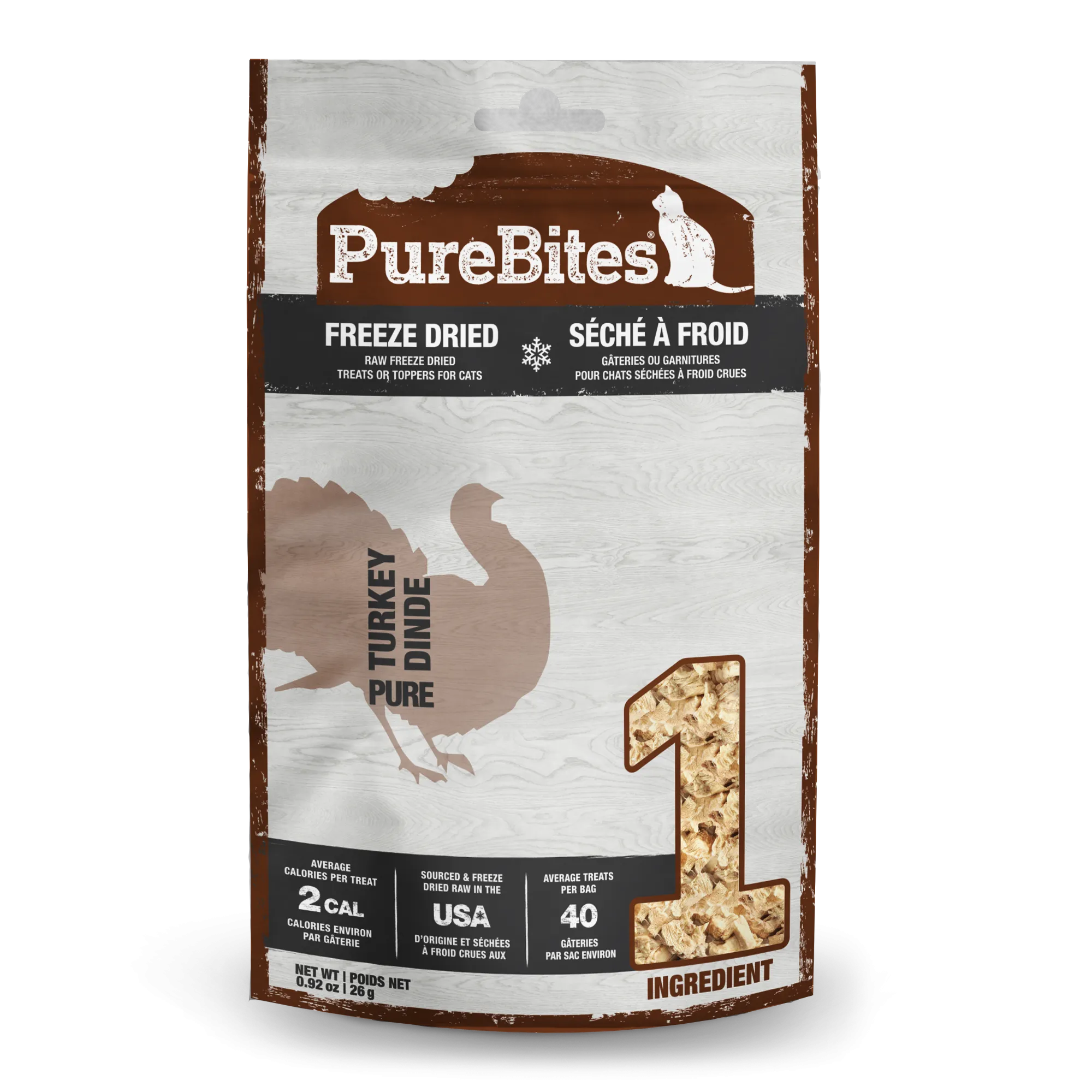 PureBites Dried Turkey Breast Treats Cat cat treats, natural cat treats