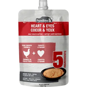 Purebites Squeezables Heart & Eyes 71GM | Cat adult cat food, best cat food for adults