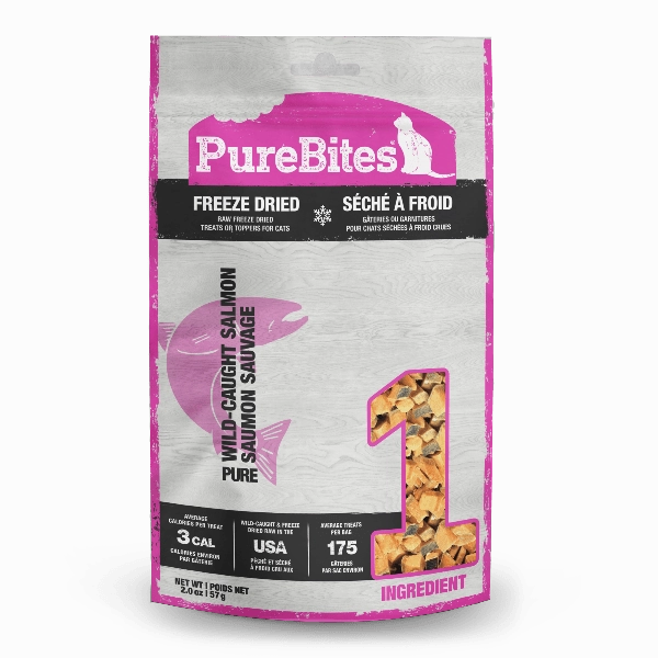 PureBites Freeze Dried Wild Salmon Cat Treats