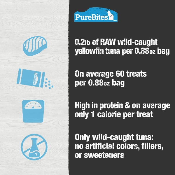 PureBites Freeze Dried Wild Tuna Cat Treat