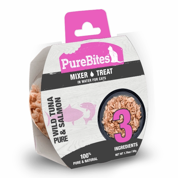 Purebites Mixers for Cats; Wild Tuna & Salmon