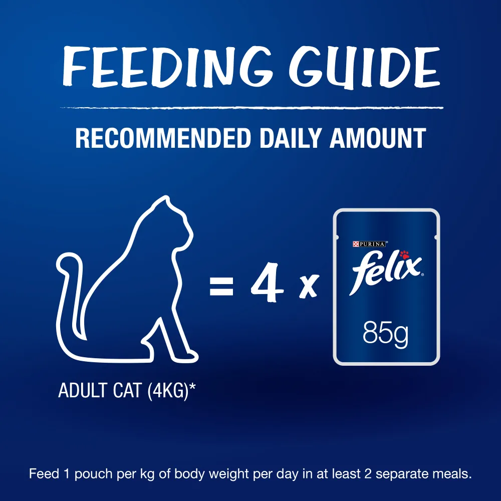 Purina Felix Chicken with Jelly Adult Cat Wet Food