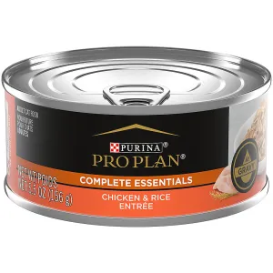 Purina Pro Plan Adult Cat Chicken & Rice Entre 156g adult cat food, best cat food for adults