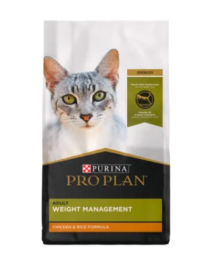 Purina Pro Plan Focus Weight Management Chicken & Rice Formula Dry Cat Food healthy cat food, premium dry cat food