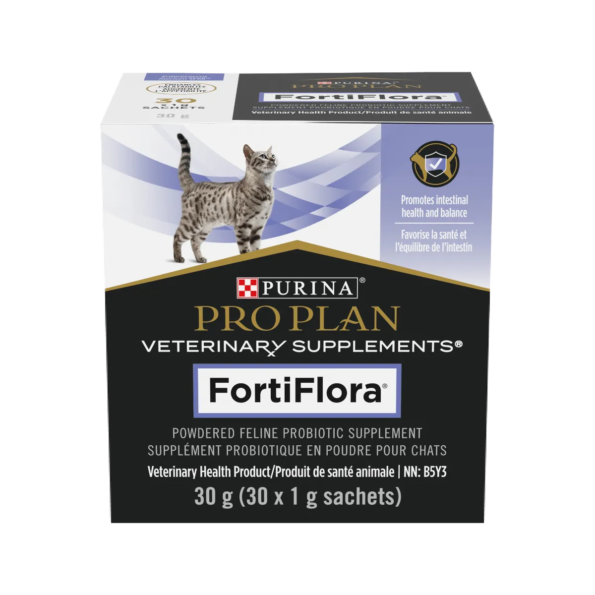 Purina ProPlan FortiFlora Feline Probiotic Supplement 30x1g sachets cat vitamins, cat immune support