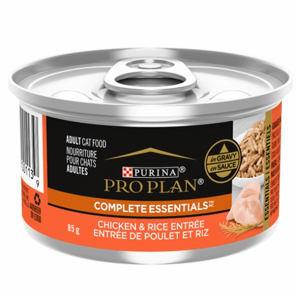 Purina Pro Plan Complete Essentials Favourites Canned Cat Food Variety Pack 12