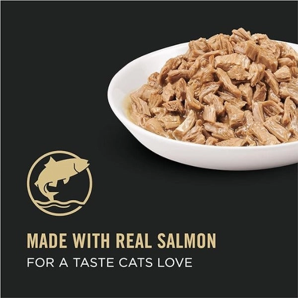 Purina Pro Plan Complete Essentials Salmon Entre in Sauce Canned Cat Food, 156g