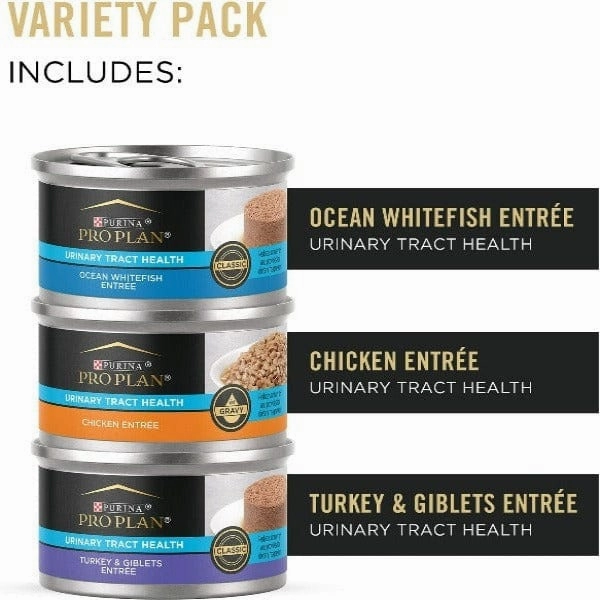 Purina Pro Plan Specialized Urinary Tract Health Adult Canned Cat Food Variety Pack