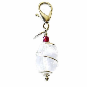 Quartz Clear Healing Dog Collar Charm Pawmulet dog collar charm,pet tag