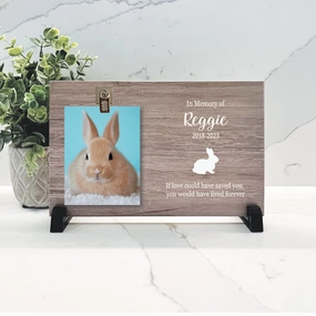 Rabbit Memorial Gift - Rabbit Memorial Frame show poultry,grooming poultry
