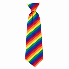 Rainbow Dog Necktie dog collar accessory,collar decor