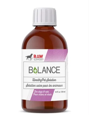 Raw Support B LANCE Healthy Pet Solution for dogs & cats 250ml cat vitamins, cat immune support