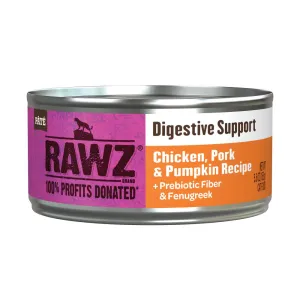 RAWZ Cat Digestive Support Chicken, Pork & Pumpkin 5.5oz dry cat food, cat kibble