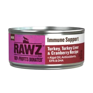 RAWZ Cat Immune Support Turkey, TkyLiver, Cranberry 5.5oz dry cat food, cat kibble